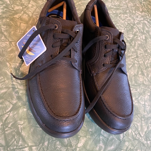 Brand New Black Leather Size 13 Clarks Men\'s Bradley Vibe Oxford main image 7
